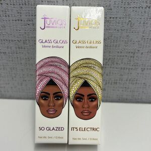 Juvia's Place Glass Gloss It's Electric/So Glazed Sheer Lip Gloss Full Size